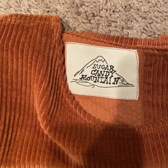 Sugar candy mountain Corduroy Gwen Top burnt Sienna - Picture 3 of 4